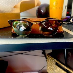 RayBans Clubmaster Sunglasses- New